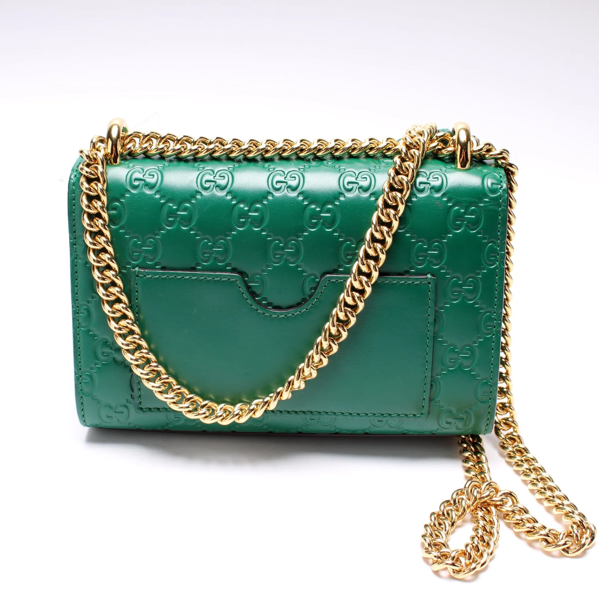 409487 Padlock Guccissima Small