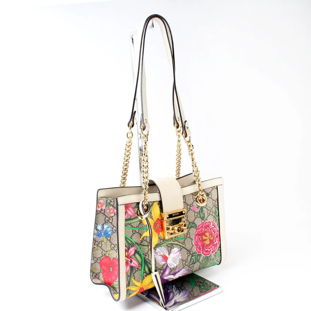498156 Small Padlock GG Flora