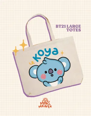 BT21 LARGE TOTE BAG