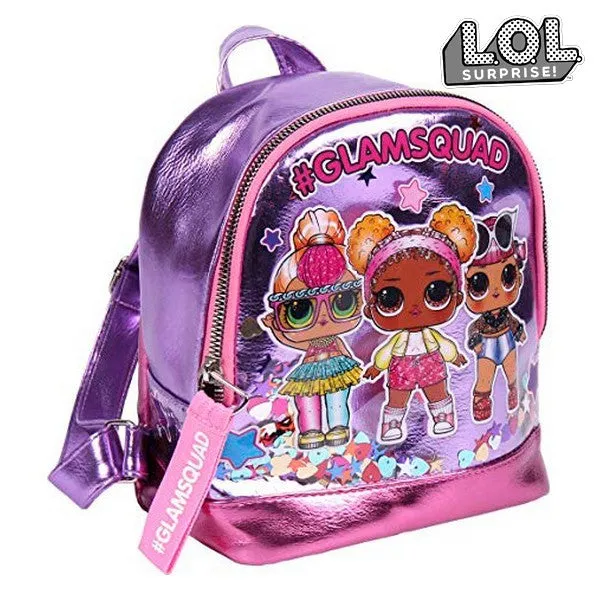 Casual Backpack LOL Surprise! (18 x 21 x 10 cm) Pink Lilac