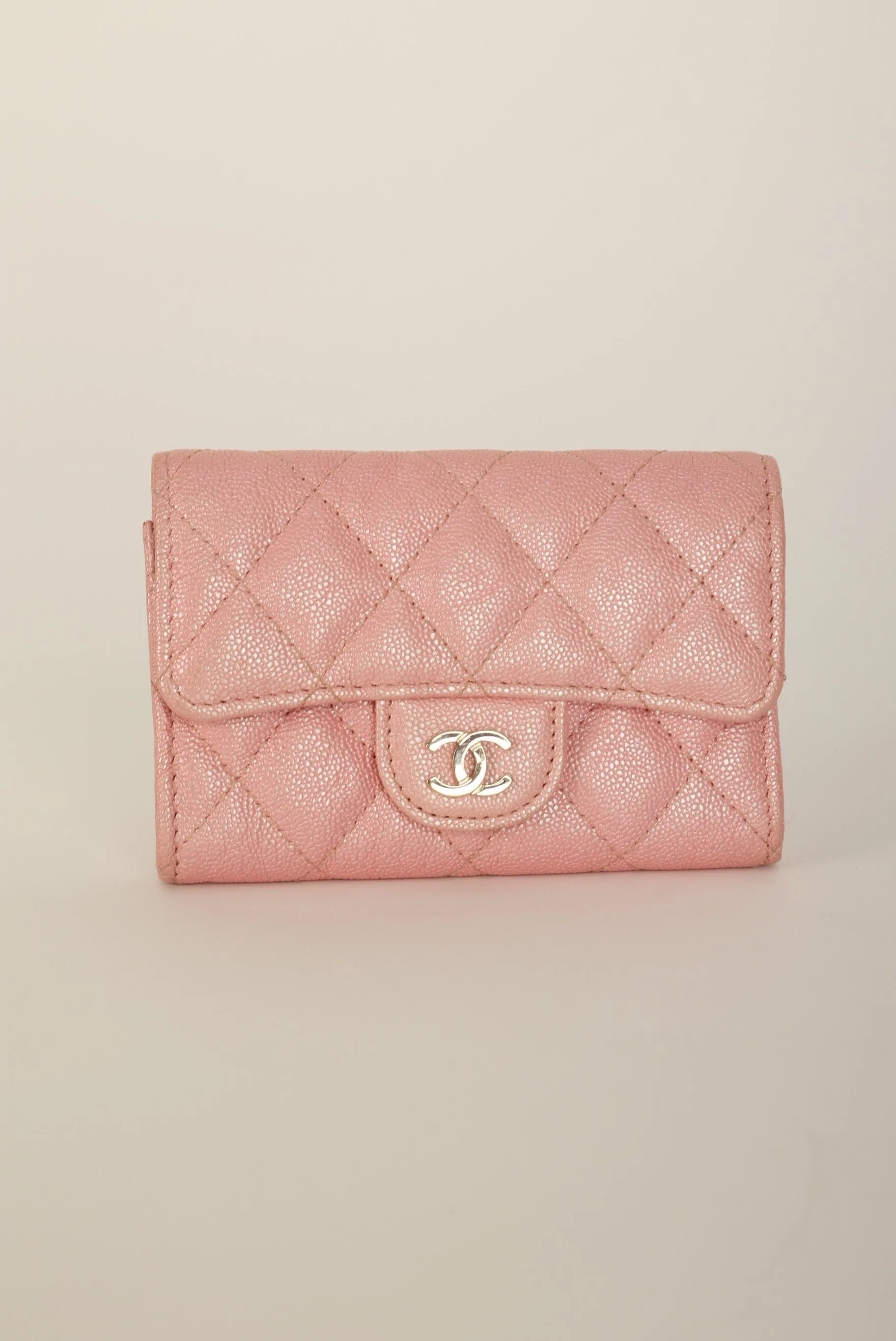 Chanel 2019 Caviar Card Holder on Chain