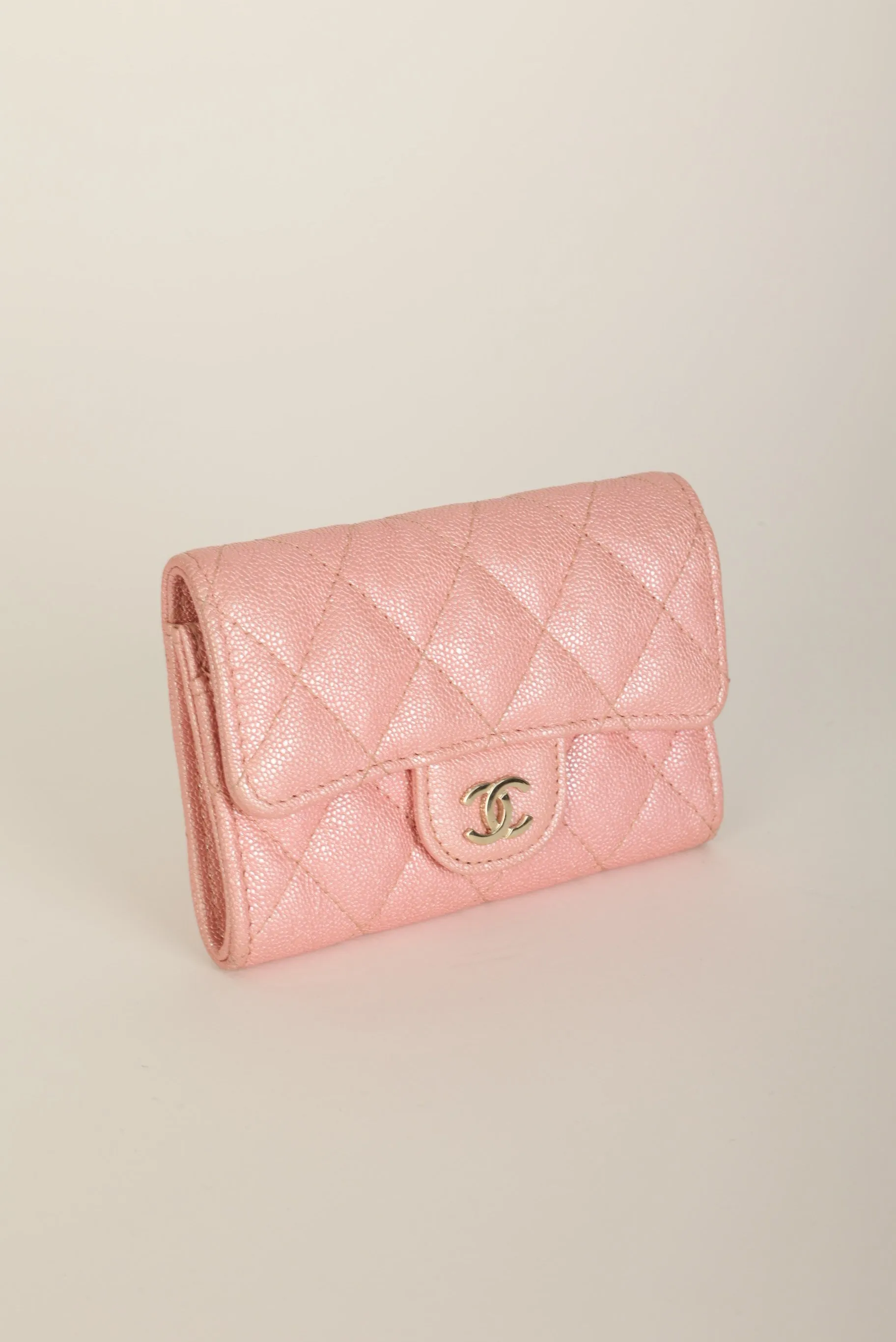 Chanel 2019 Caviar Card Holder on Chain