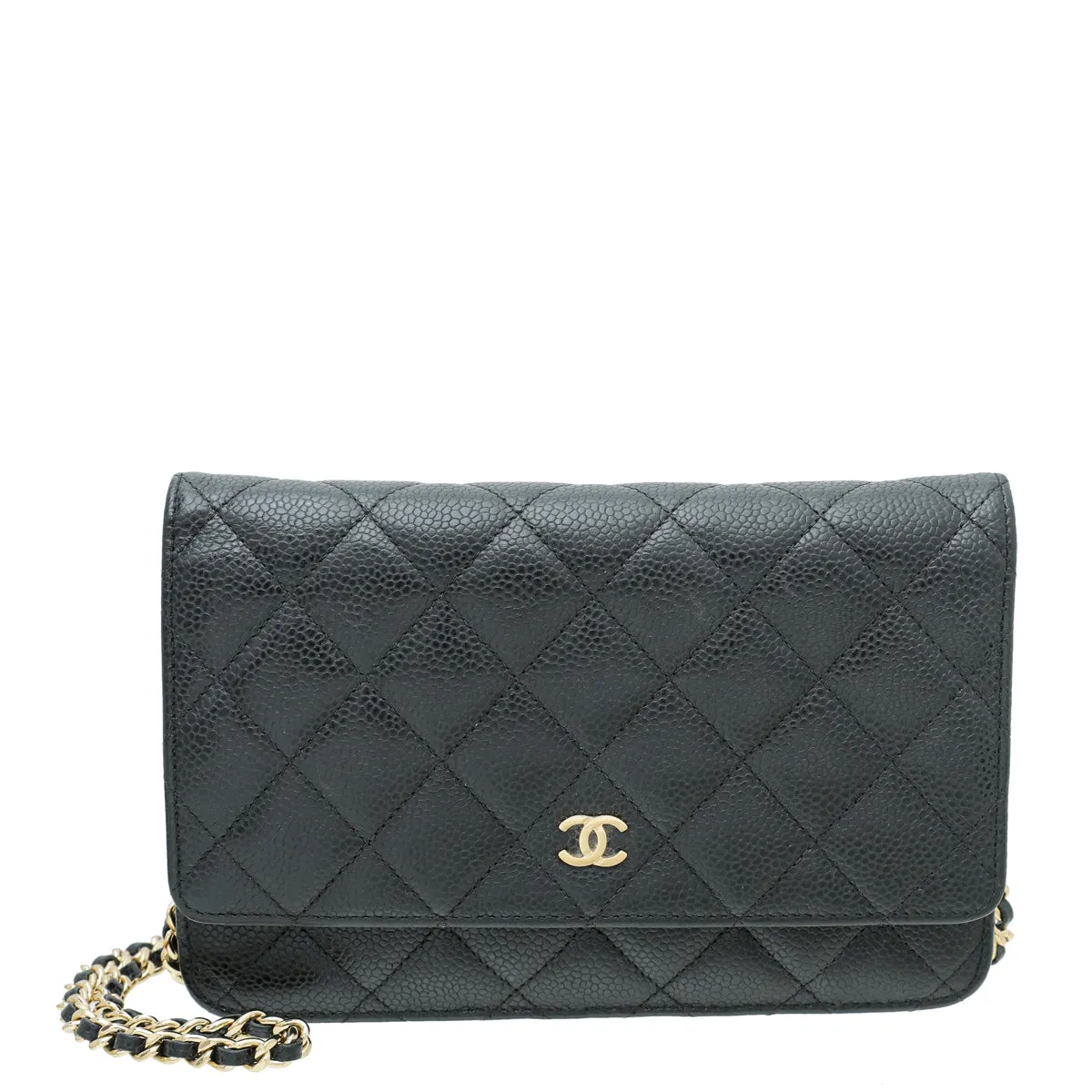 Chanel Black Classic Wallet on Chain