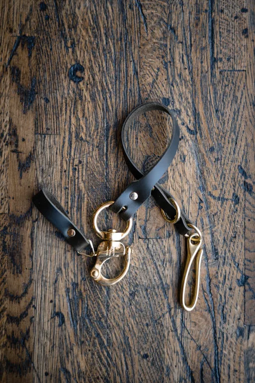 Leather Wallet Lanyard