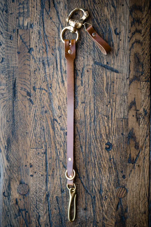 Leather Wallet Lanyard
