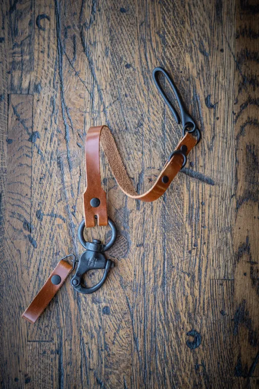 Leather Wallet Lanyard