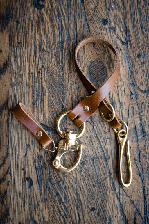 Leather Wallet Lanyard