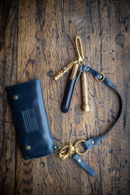 Leather Wallet Lanyard