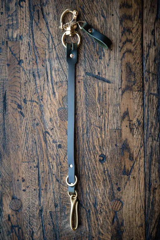 Leather Wallet Lanyard