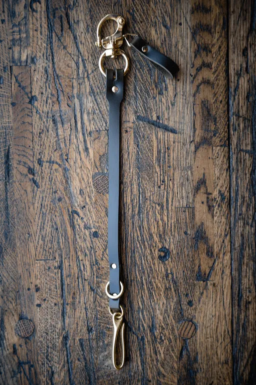 Leather Wallet Lanyard