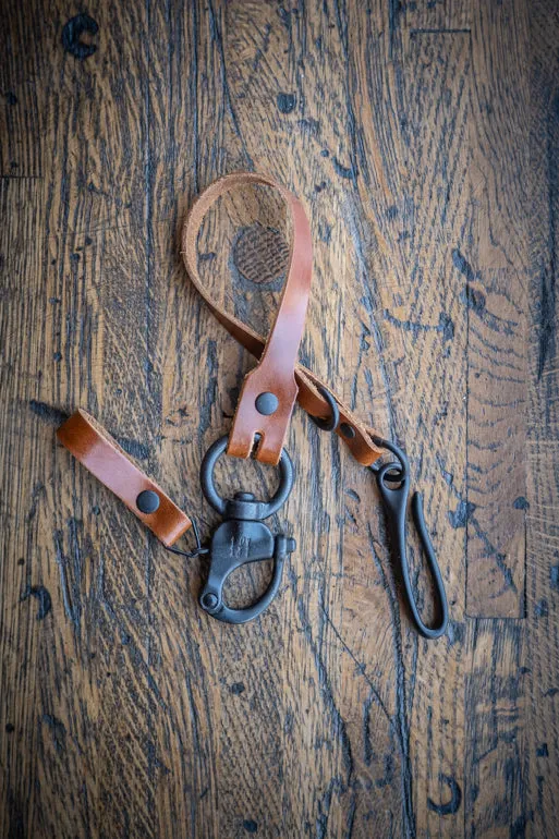 Leather Wallet Lanyard