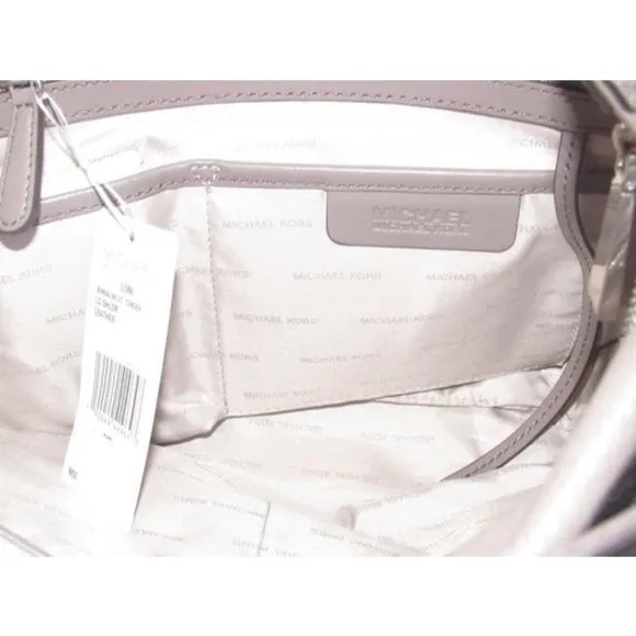 Michael Kors Grey Quilted XL Hobo Bucket Bag