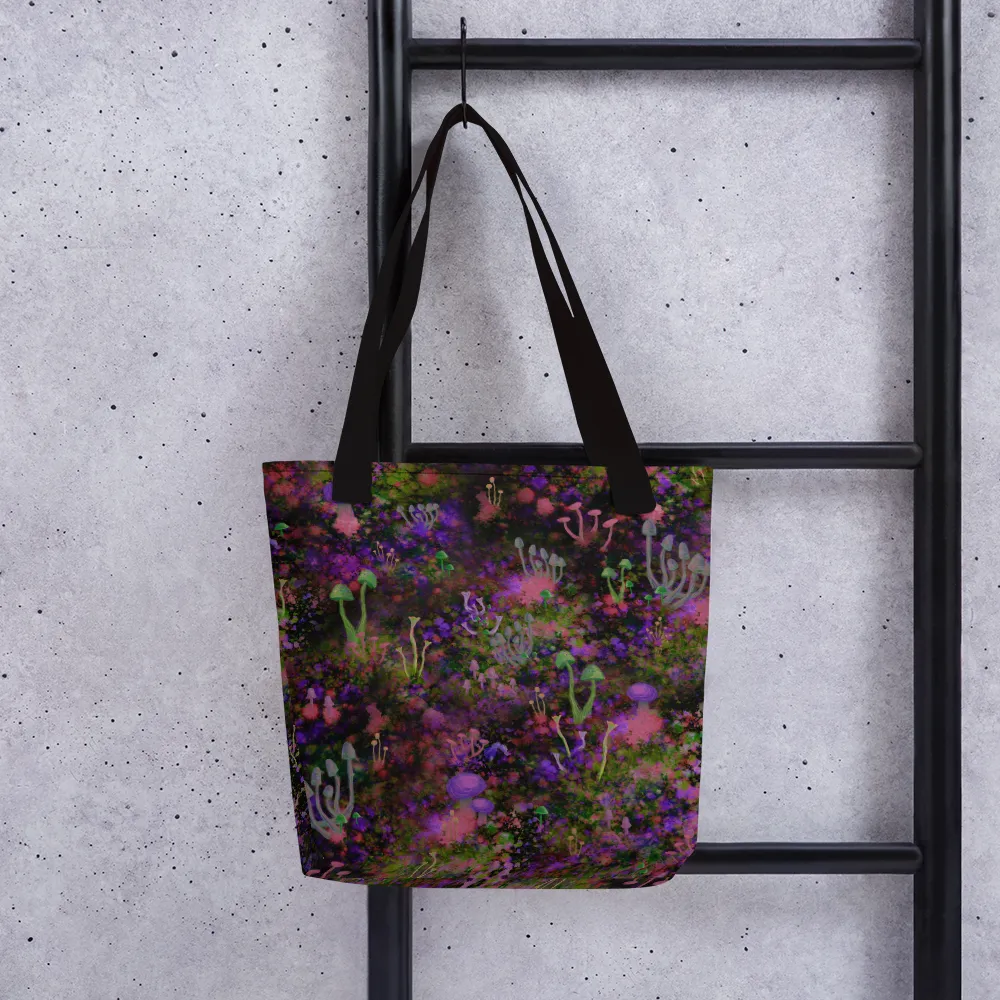 Sunset Shrooms Tote bag